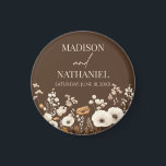 Boho Wildflower Wild Flower Floral Garden Wedding Magnet<br><div class="desc">These are Boho Wildflower Wild Flower Floral Garden Wedding Magnets!</div>