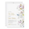 Boho Wildflowers Bridal Shower Invitation