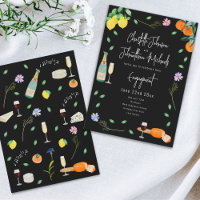 Boho Wine and Cheese Engagement Party