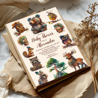 Boho Woodland Baby Shower