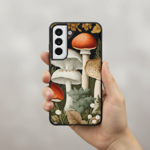 Boho Woodland Mushrooms Wildflower Garden Sports Samsung Galaxy Case