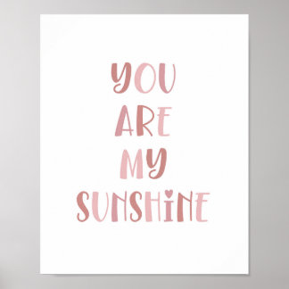 Boho You Are My Sunshine Kids Decor