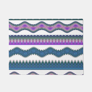 Boho Zigzag Welcome Doormat