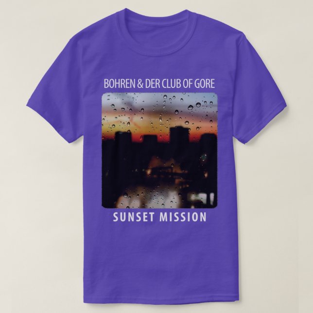 Bohren amp Der Club Of Gore Sunset Mission Jazz Am T-Shirt (Design Front)