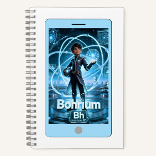 Bohrium (Bh) – ATOMIVRA™ Collection Notebook