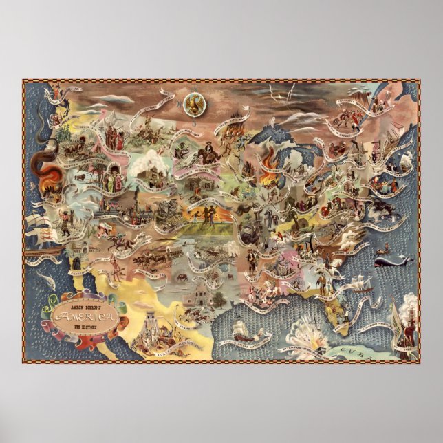 Bohrod's America, its history Poster (Front)