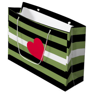Boi Pride Flag Large Gift Bag