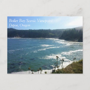 Boiler Bay, OR Postcard