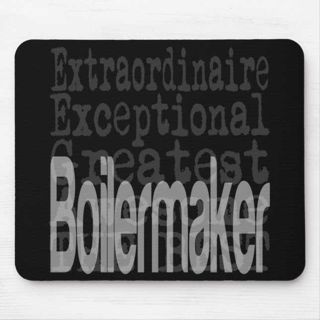 Boilermaker Extraordinaire Mouse Pad (Front)
