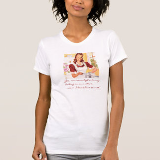 Boiling Bunny 50's Housewife T-Shirt