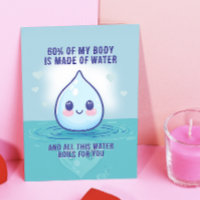Boiling Over with Love – Cute Water Droplet Valent
