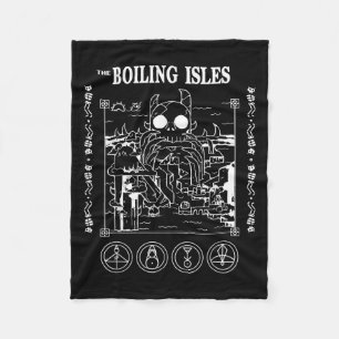 Boiling Owl House Lovers Isles Halloween Christmas Fleece Blanket