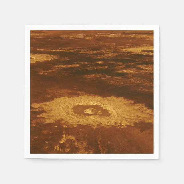 Boiling Surface of Planet Venus Napkin (Front)