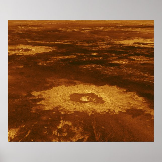 Boiling Surface of Planet Venus Poster (Front)