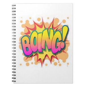 Boing! Spiral Notebook