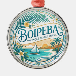 Boipeba Brazil Metal Tree Decoration