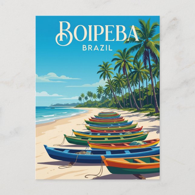 Boipeba Brazil Postcard (Front)