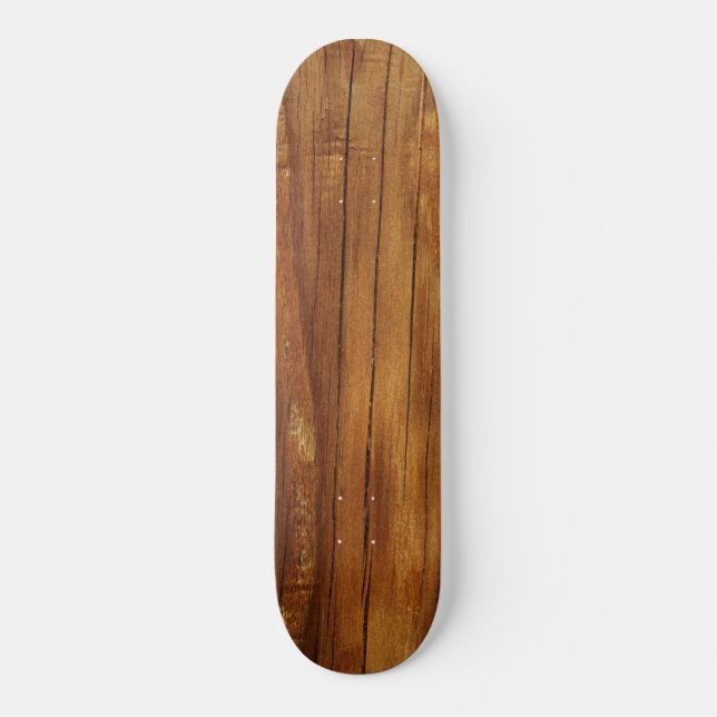 Bois naturel skateboard (Front)