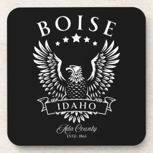 Boise Ada County Idaho Vintage Eagle Coaster