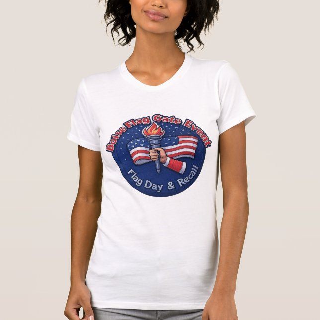 Boise Flag Gate Event Shirt - Female (Front)