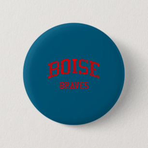 Boise High School Hs Id Design 6 Cm Round Badge