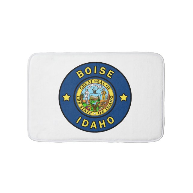 Boise Idaho Bath Mat (Front)