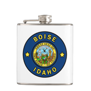 Boise Idaho Hip Flask