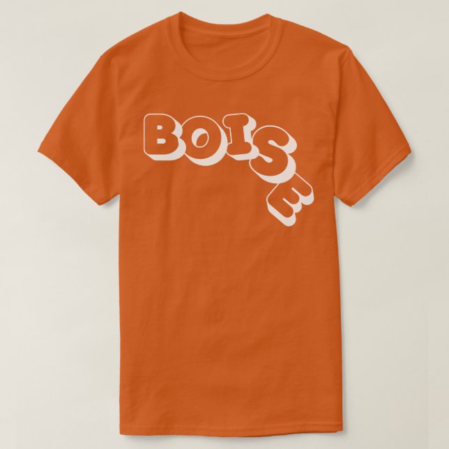 Boise Idaho TShirt 18 (Design Front)