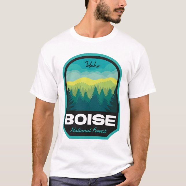 Boise National Forest ID T-Shirt (Front)