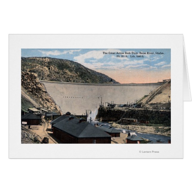 Boise River and Great Arrow Rock Dam (Front Horizontal)