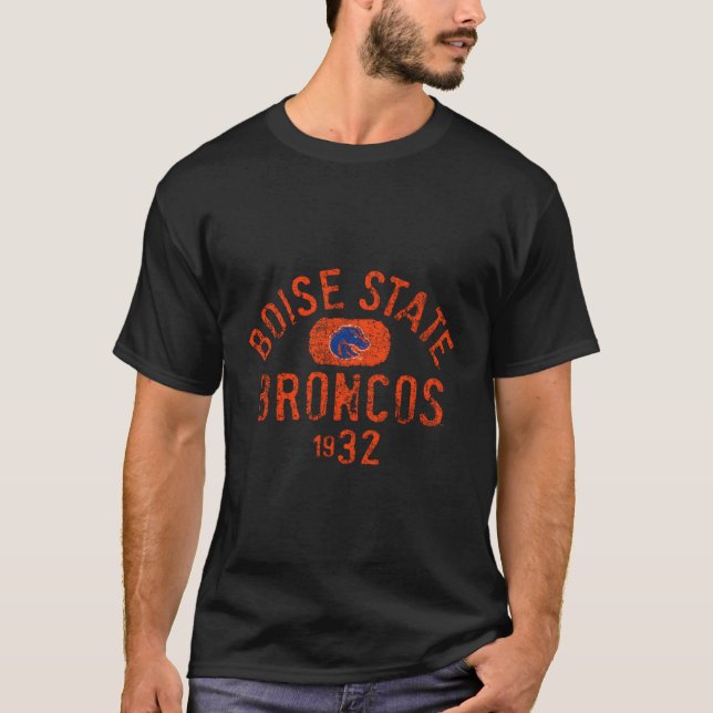 Boise State Broncos 1932 Royal Blue T-Shirt (Front)