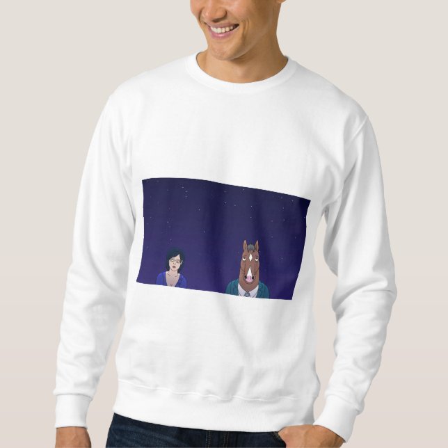 Bojack Horseman - White Sweatshirt (Front)