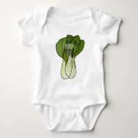 Bok choy cartoon illustration
