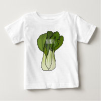 Bok choy cartoon illustration