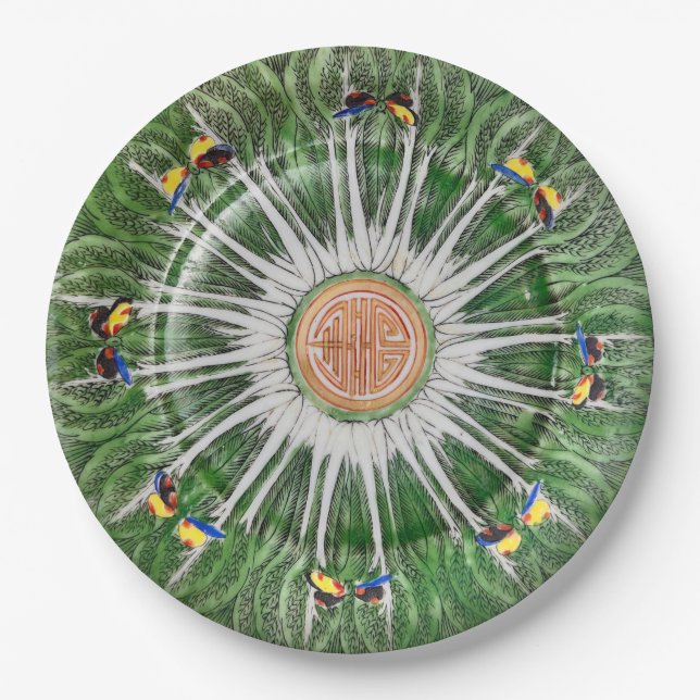 Bok Choy Paper Coaster Plate (Front)