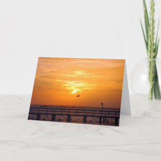 Bokeelia Sunrise Card