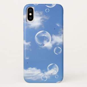 Bokeh and Bubbles Dandelion sky Case-Mate iPhone Case