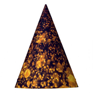Bokeh Brilliance: Abstract Light Play Party Hat