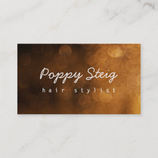 Bokeh Elegant Business Card