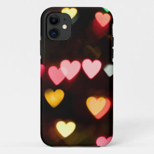 Bokeh Hearts Case-Mate iPhone Case