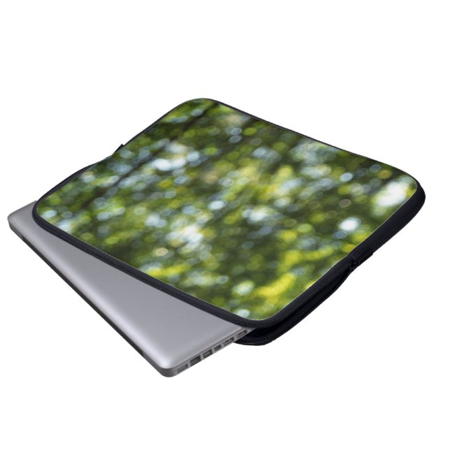 Bokeh in Spring Laptop Sleeve (Front Bottom)