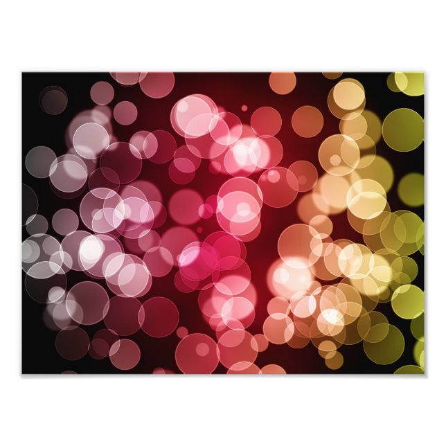Bokeh Photo Print (Front)