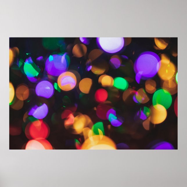 Bokeh photography poster (Front)