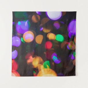Bokeh photography tapestry