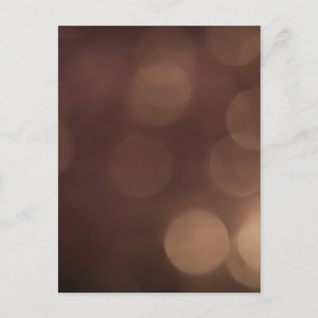 Bokeh Postcard (Front)