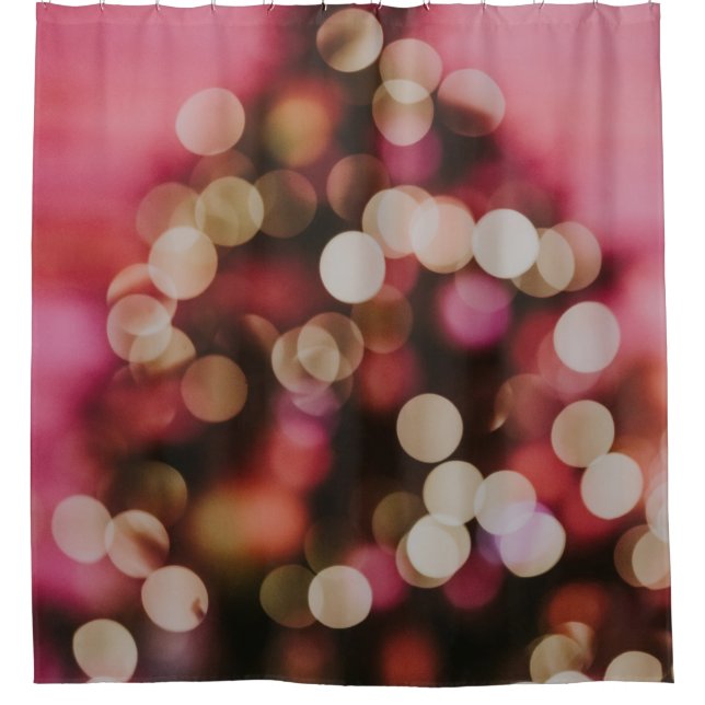 Bokeh Shower Curtain (Front)