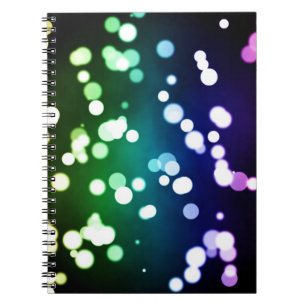 Bokeh Spiral Notebook