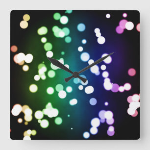 Bokeh Wall Clock