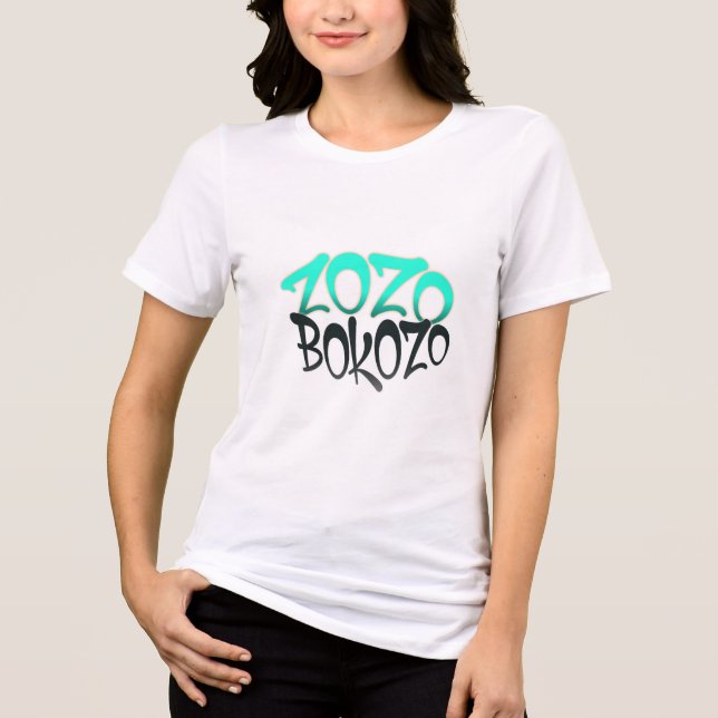 BOKOZO Graffiti - ZOZO BOKOZO Edition Tri-Blend Shirt (Front)