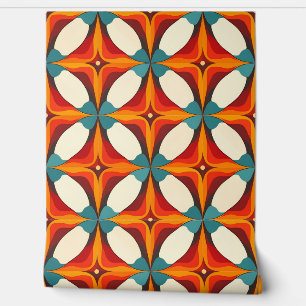 Bold 70s Shapes Wallpaper